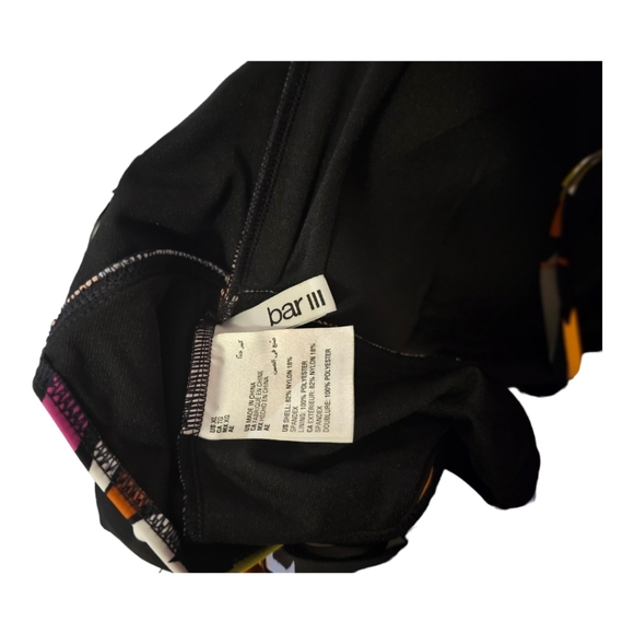 NWOT Bar iii cutout bandeau, XL, multicolored - Picture 6 of 6